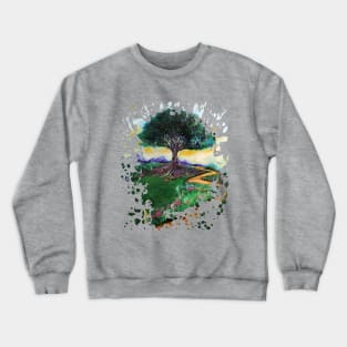 Tree Of Imagination Crewneck Sweatshirt